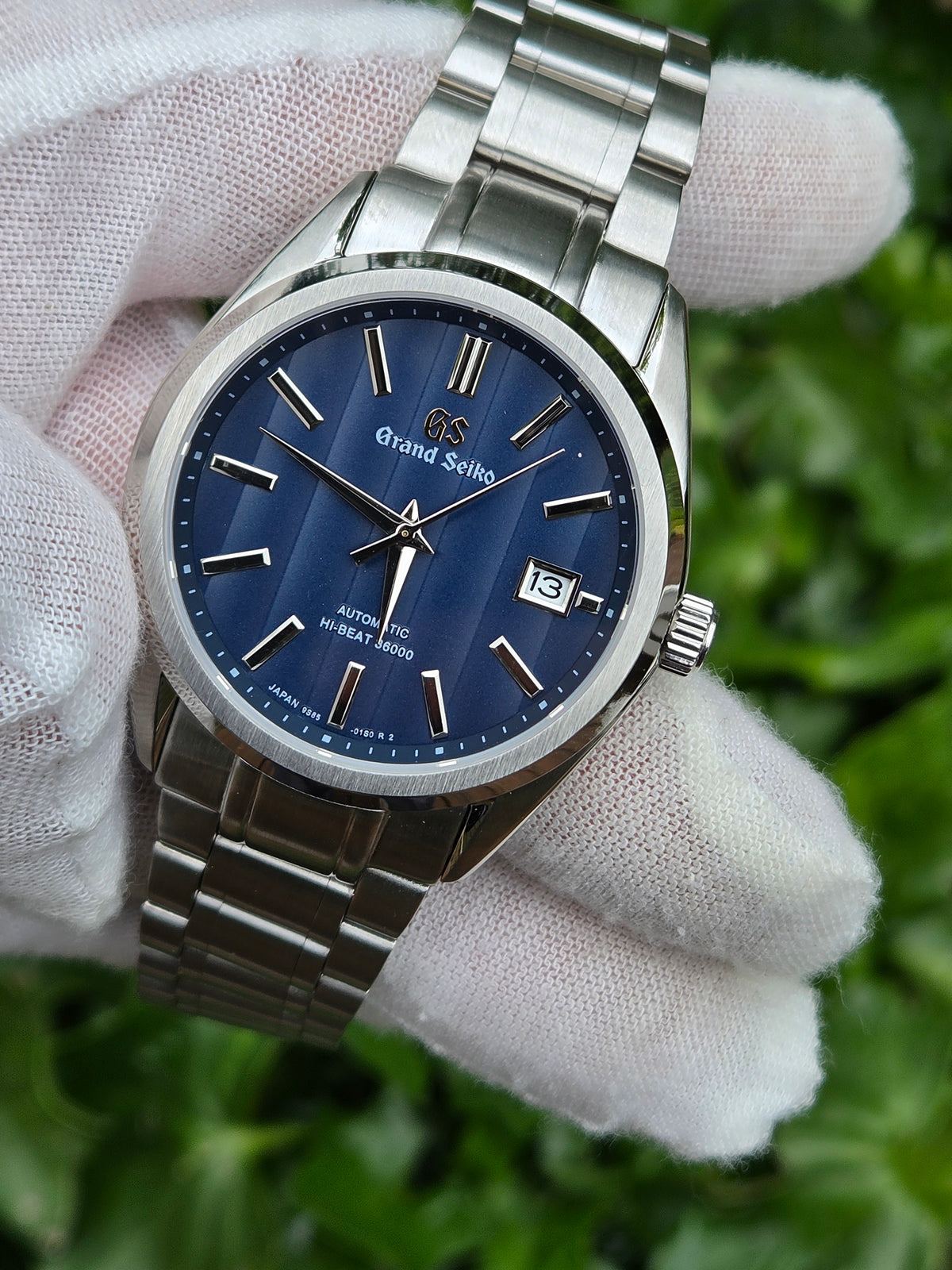 GRANDSEIKO BLUE BAMBOO DIAL