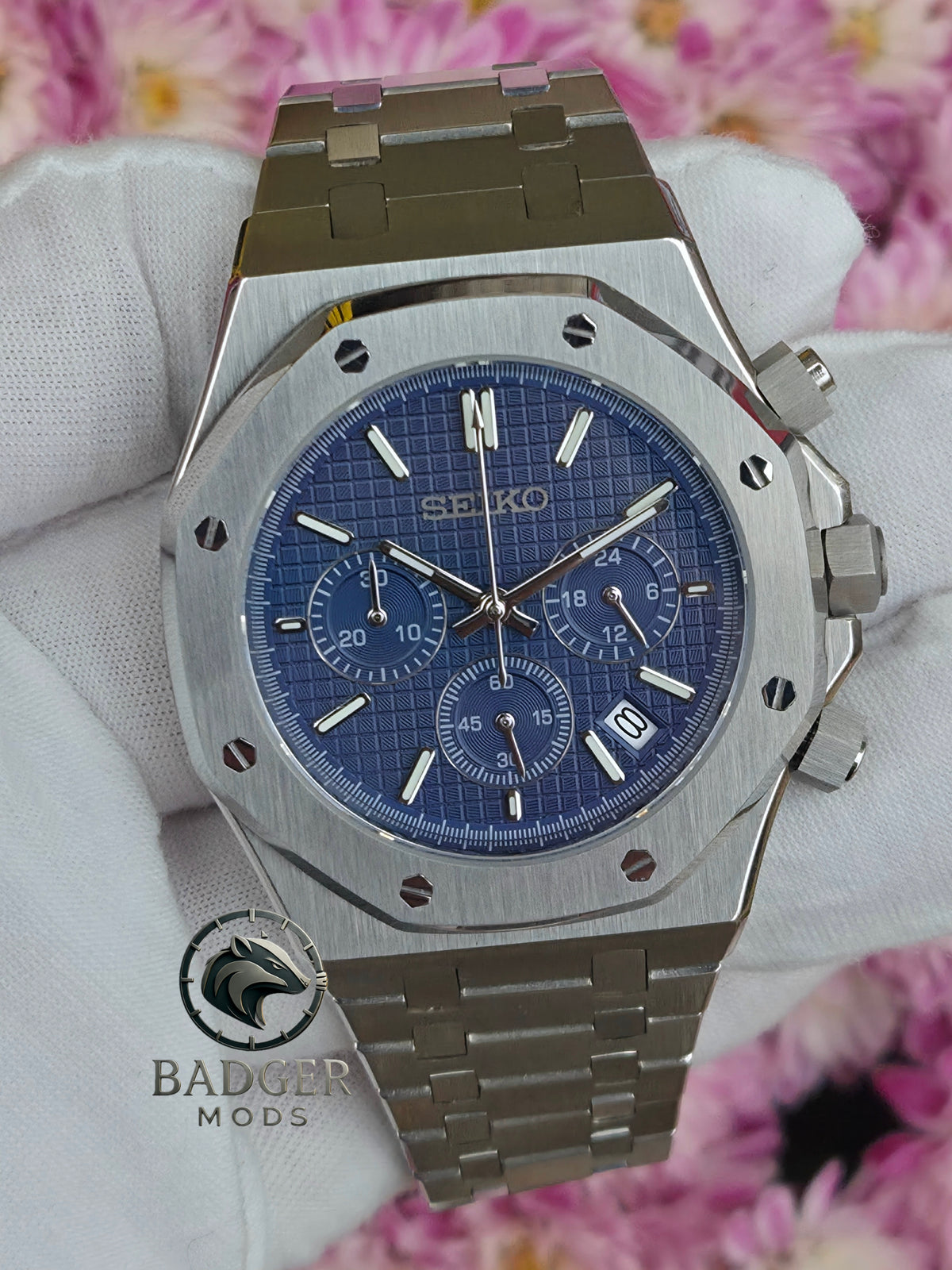 SEIKOAK BLUE CHRONOGRAPH