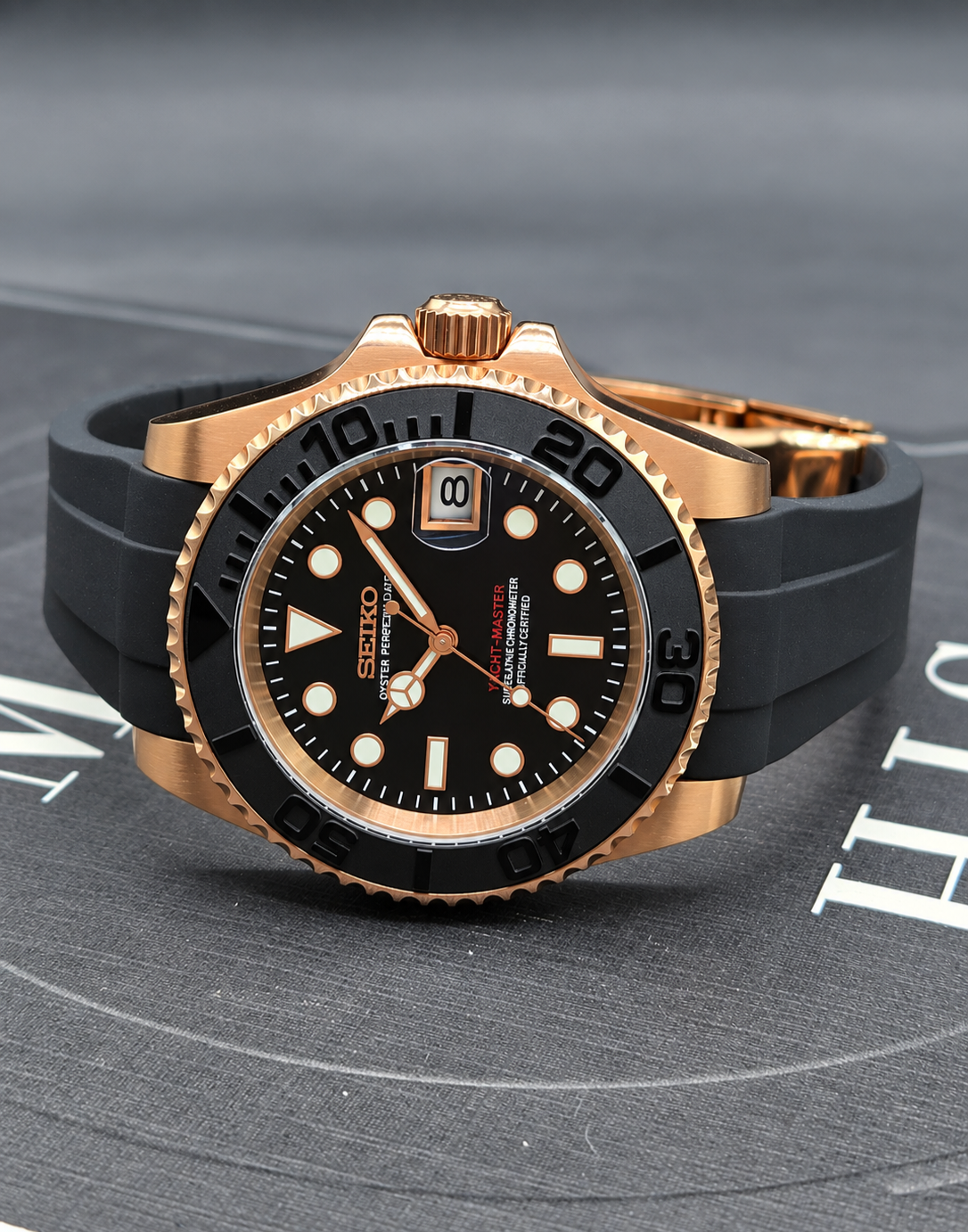 YACHTSEIKO ROSE GOLD COMFORTFLEX