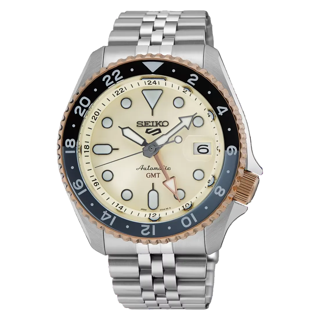 GMTEIKO ROSE GOLD CREAM DIAL JUBILEE