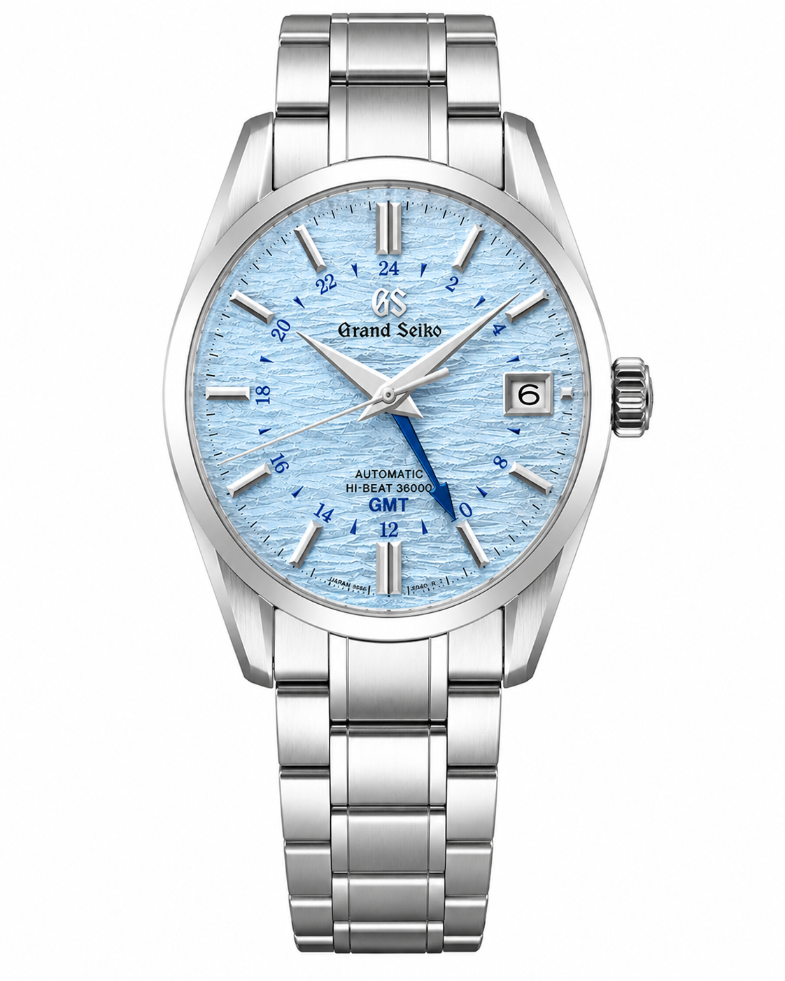 GRANDSEIKO ICE BLUE TEXTED GMT