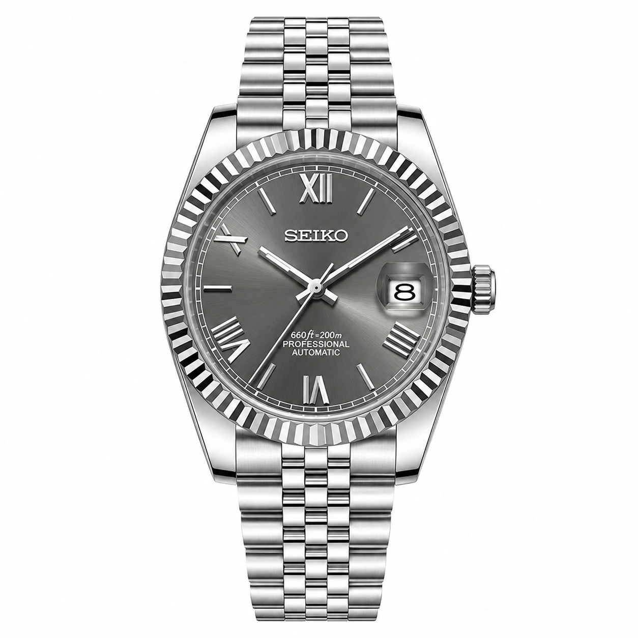 SEIKOJUST RHODIUM ROMAN