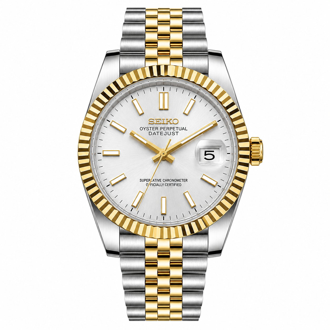 SEIKOJUST TWO TONE JUBILEE