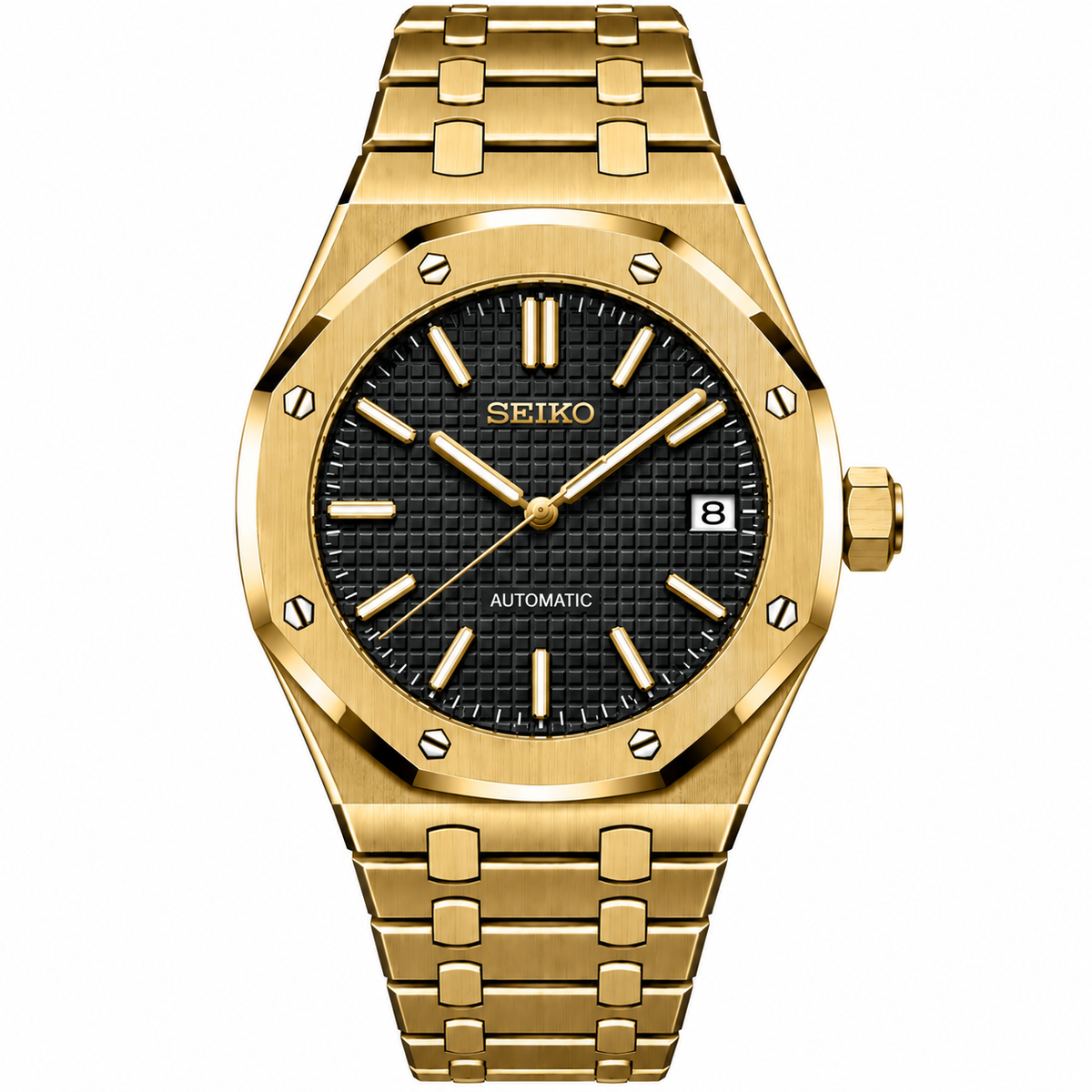 SEIKOAK YELLOW GOLD BLACK