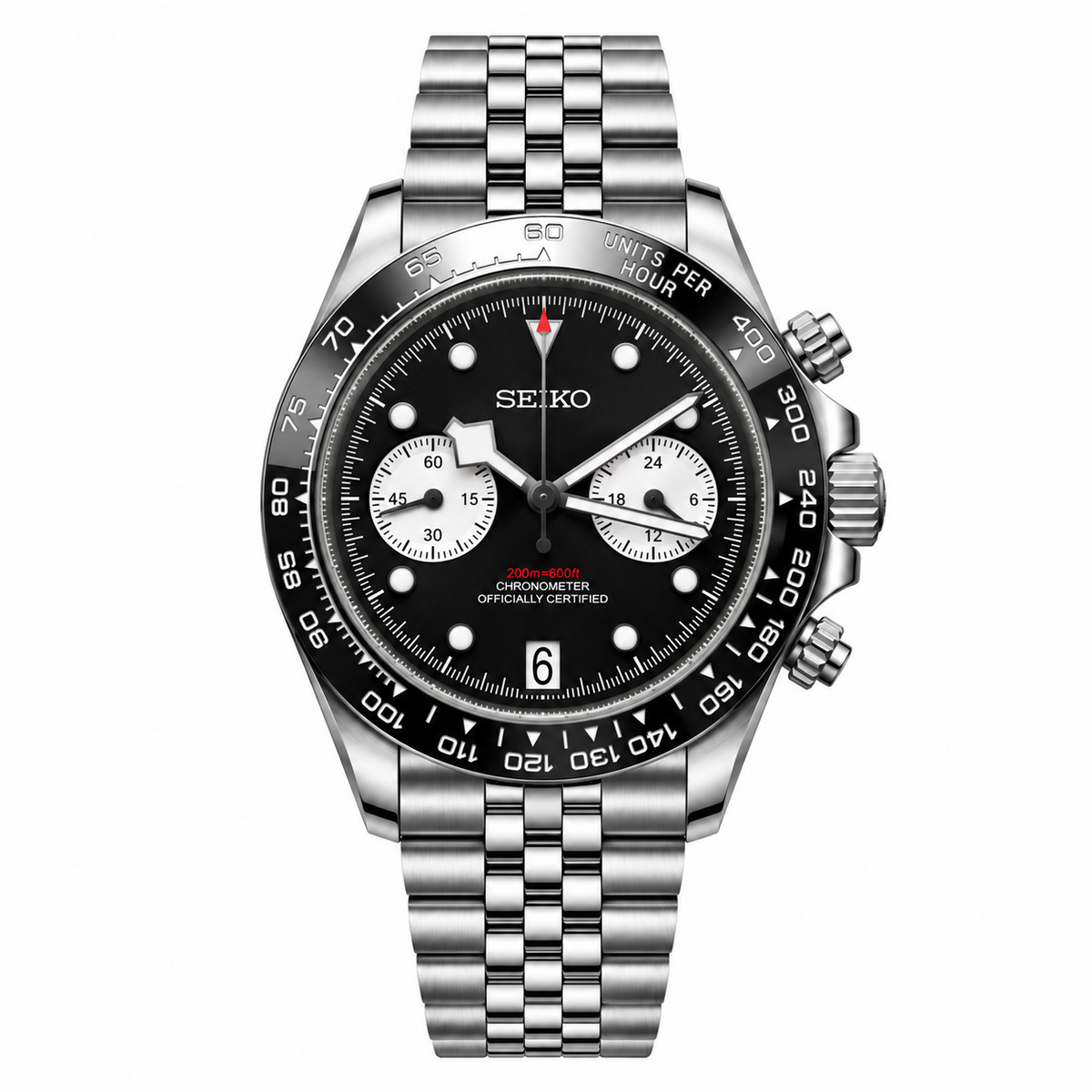 TUDEIKO BLACK PANDA CHRONOGRAPH