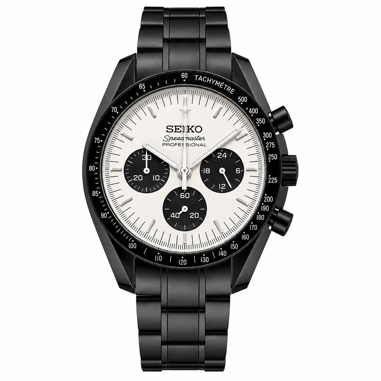 SPEEDSEIKO BLACKED OUT PANDA