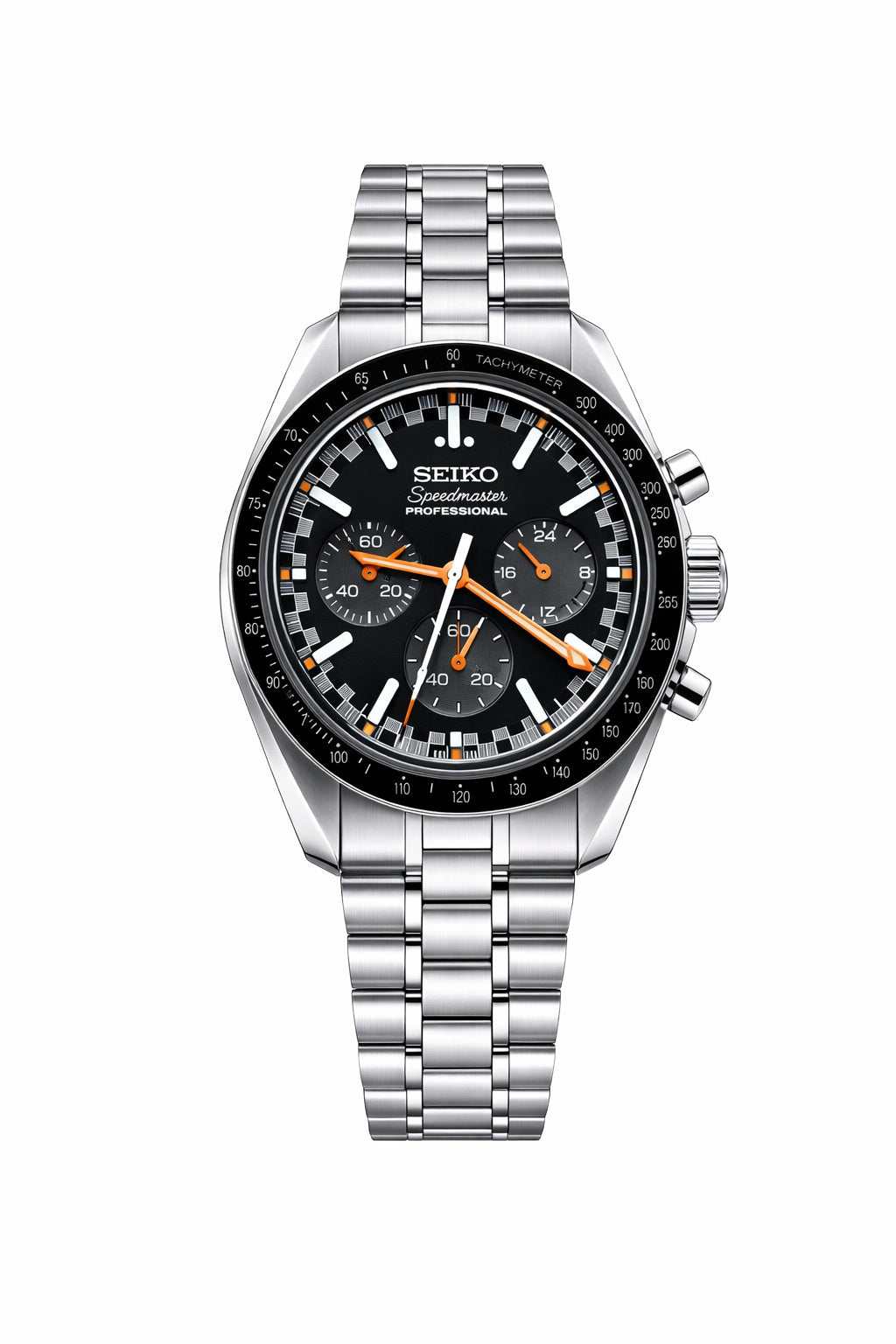 SPEEDSEIKO BLACK ORANGE ACCENTS