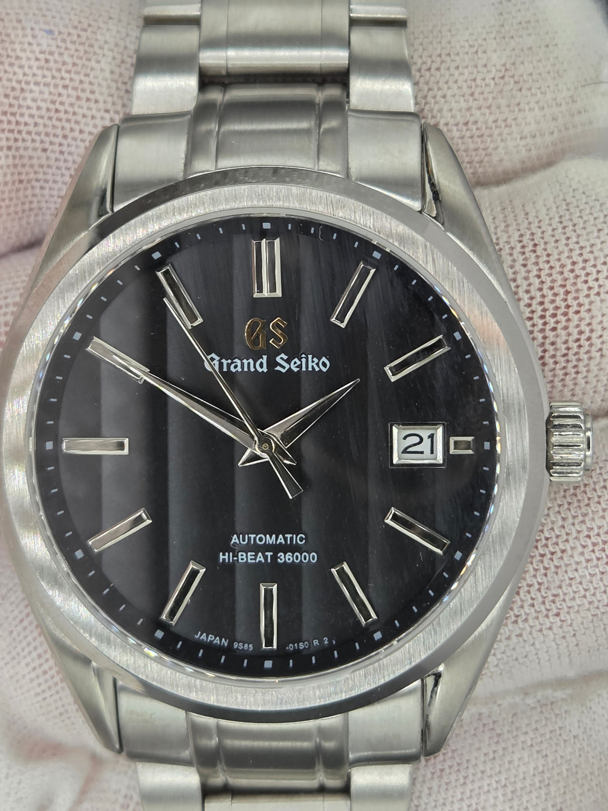 GRANDSEIKO BLACK BAMBOO DIAL