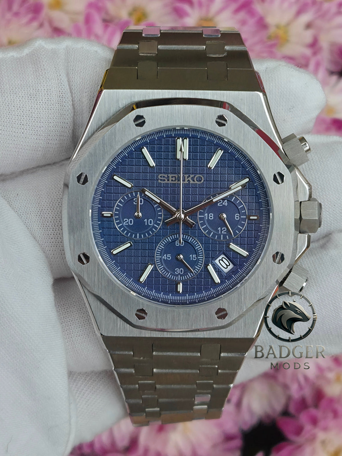 SEIKOAK BLUE CHRONOGRAPH