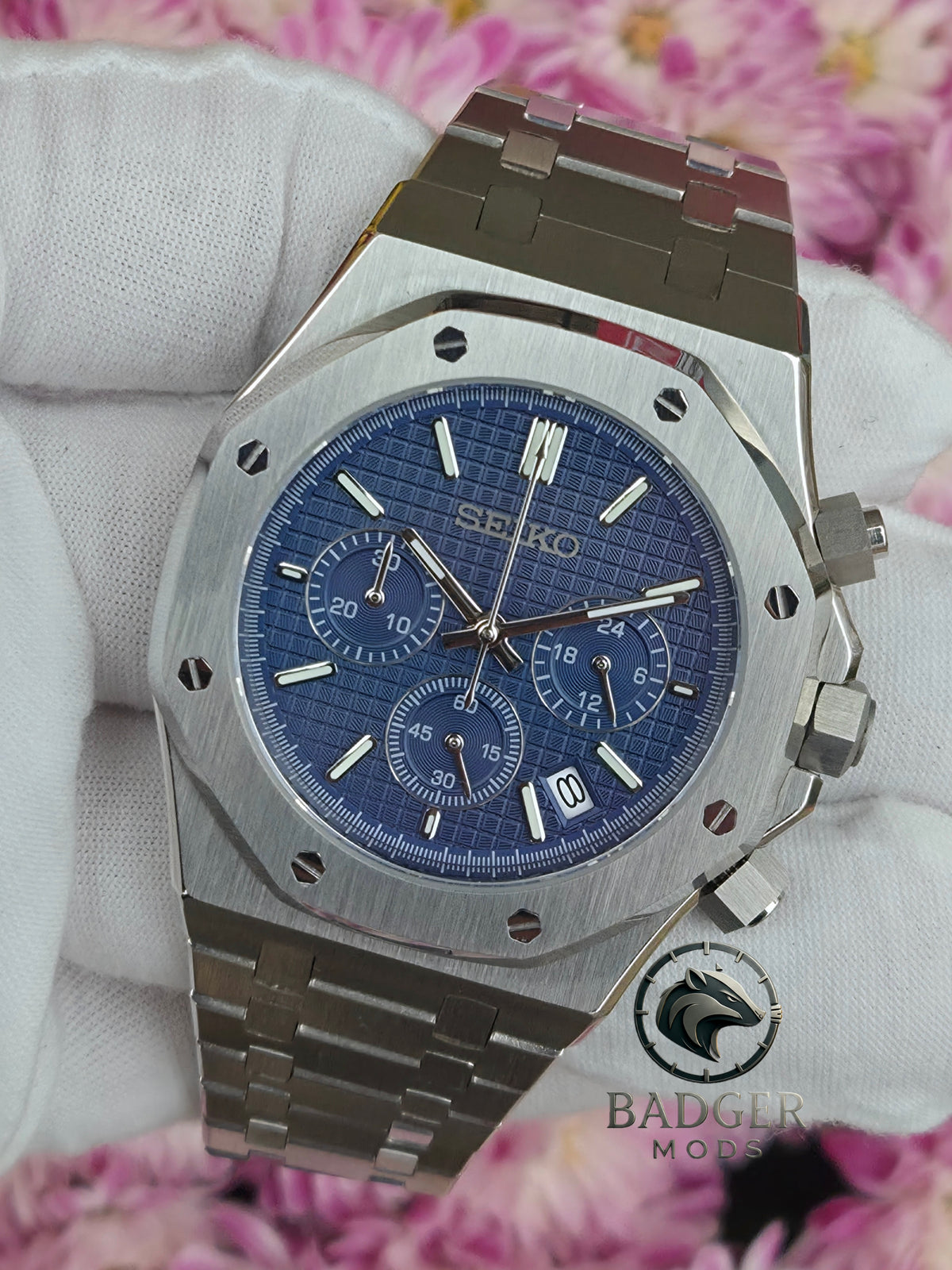 SEIKOAK BLUE CHRONOGRAPH