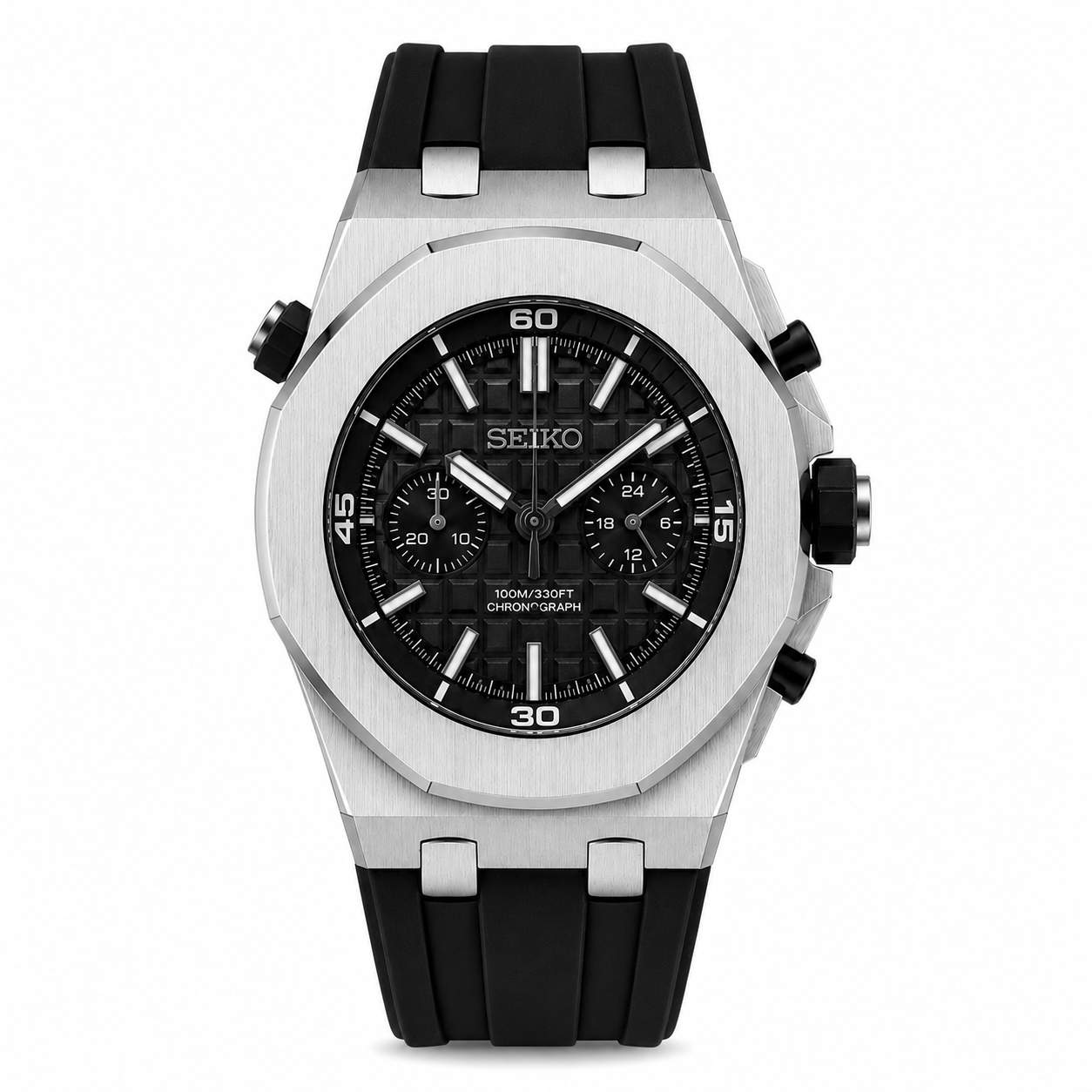 SEIKOAK OFFSHORE BLACK CHRONO