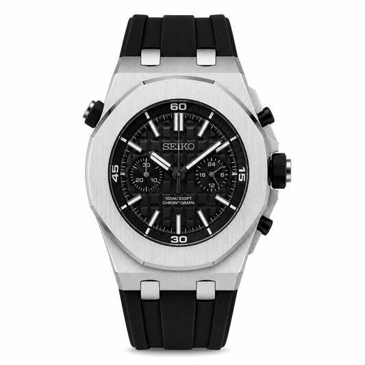 SEIKOAK OFFSHORE BLACK CHRONO