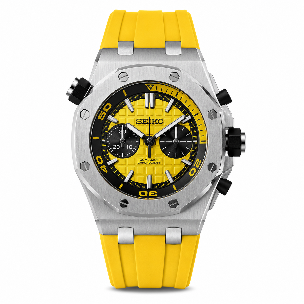 SEIKOAK OFFSHORE YELLOW CHRONO