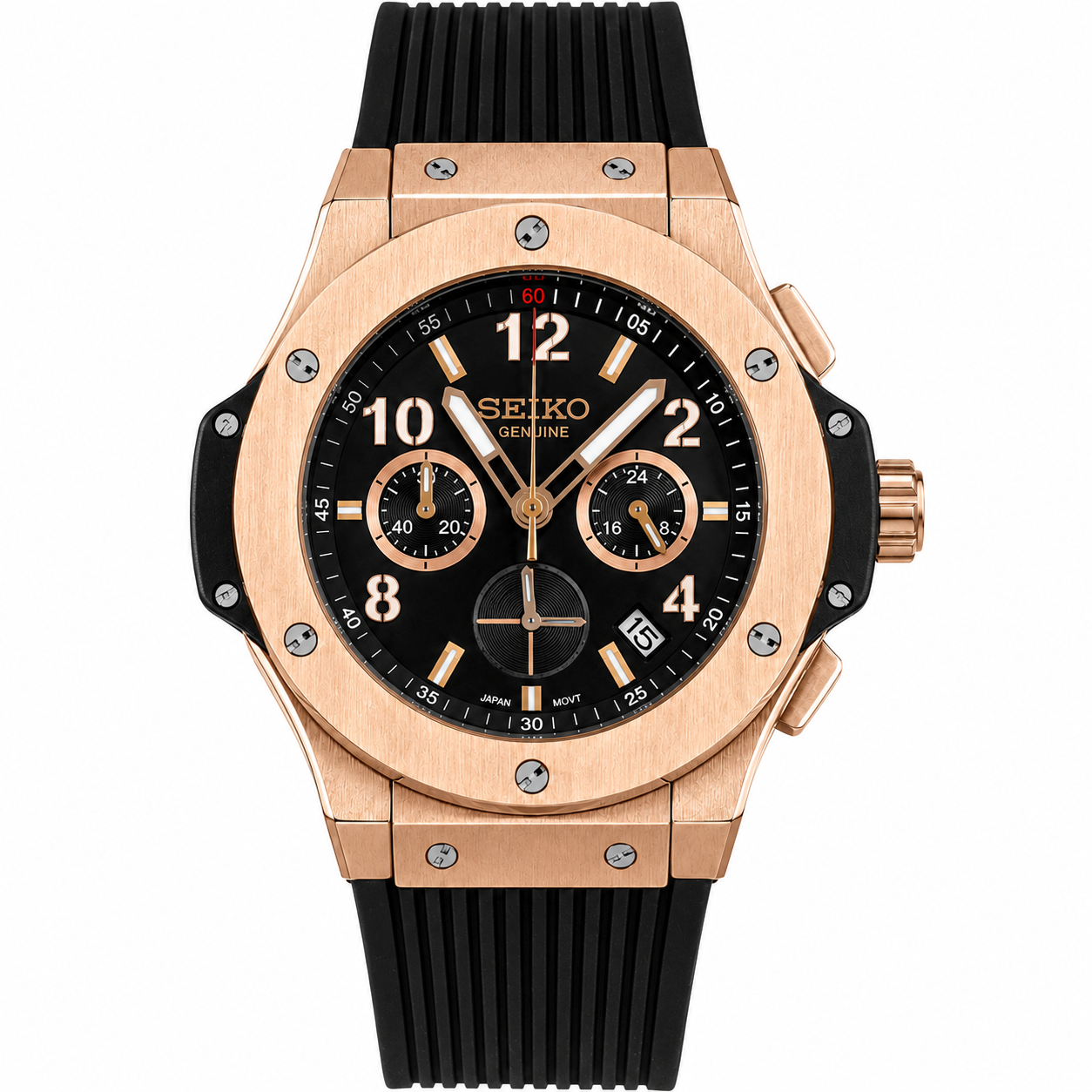 HUBLEIKO BIG-BANG ROSEGOLD CHRONO