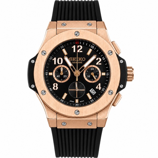 HUBLEIKO BIG-BANG ROSEGOLD CHRONO