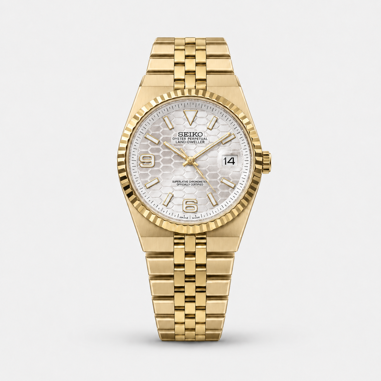 LANDSEIKO GOLD HONEYCOMB JUBILEE
