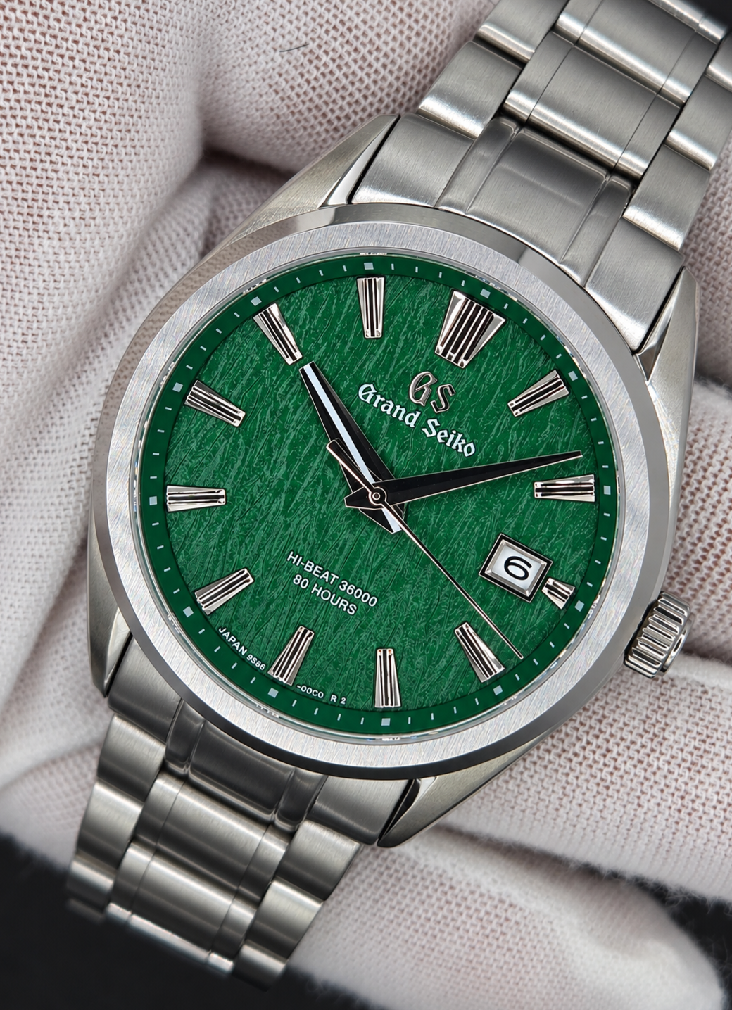 GRANDSEIKO DARK GREEN BIRCH