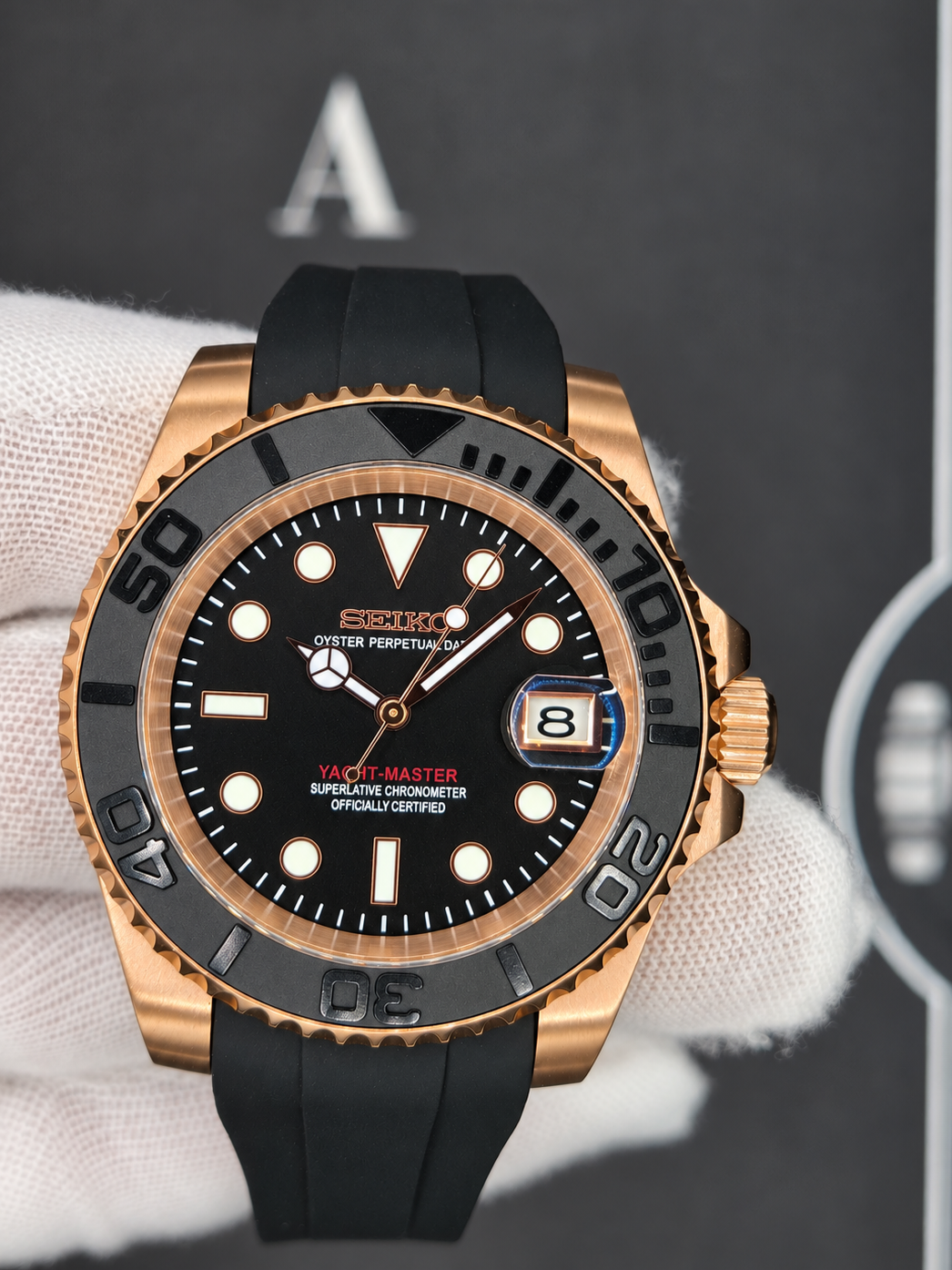 YACHTSEIKO ROSE GOLD COMFORTFLEX