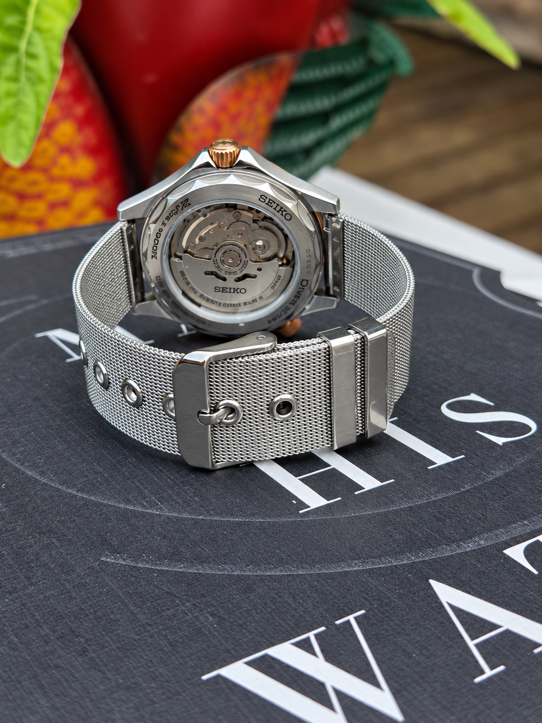 SEIKOMASTER JAMES BOND NO TIME TO DIE TWO-TONE - NO DATE