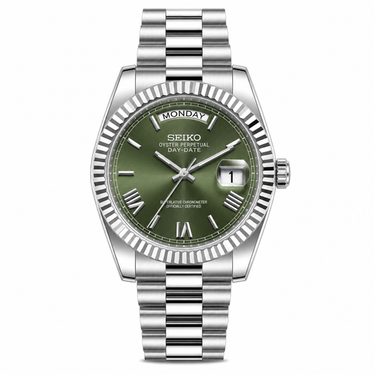 SEIKODATE GREEN DIAL
