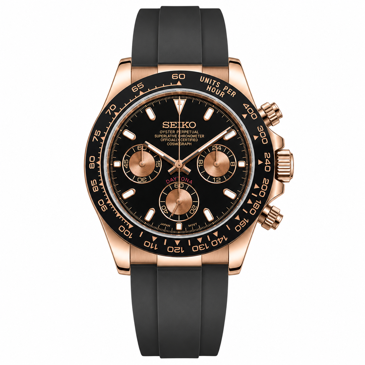 SEITONA ROSE GOLD BLACK COMFORTFLEX