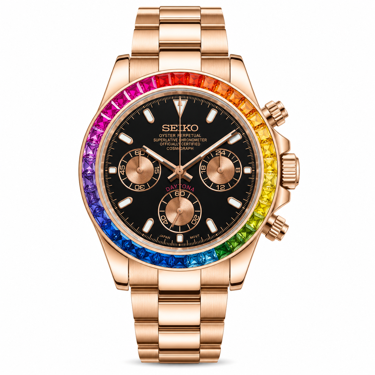SEITONA RAINBOW ROSE GOLD