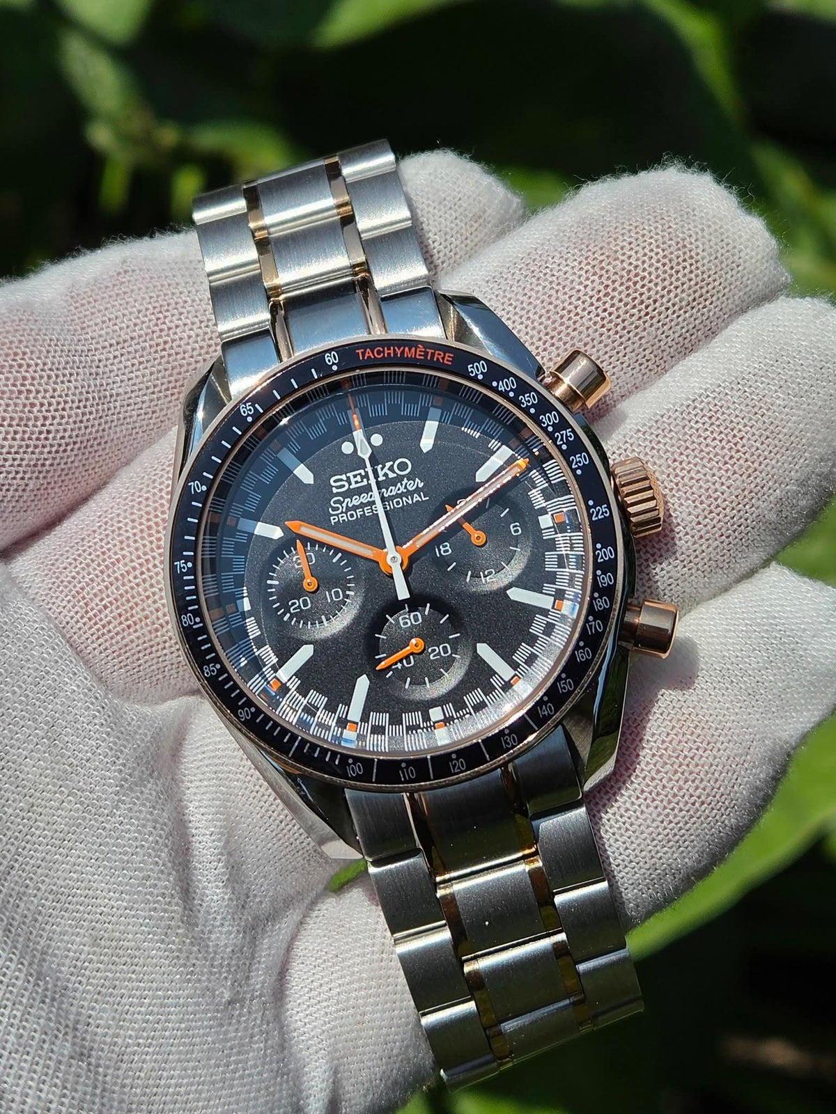 SPEEDSEIKO TWO-TONE ROSEGOLD