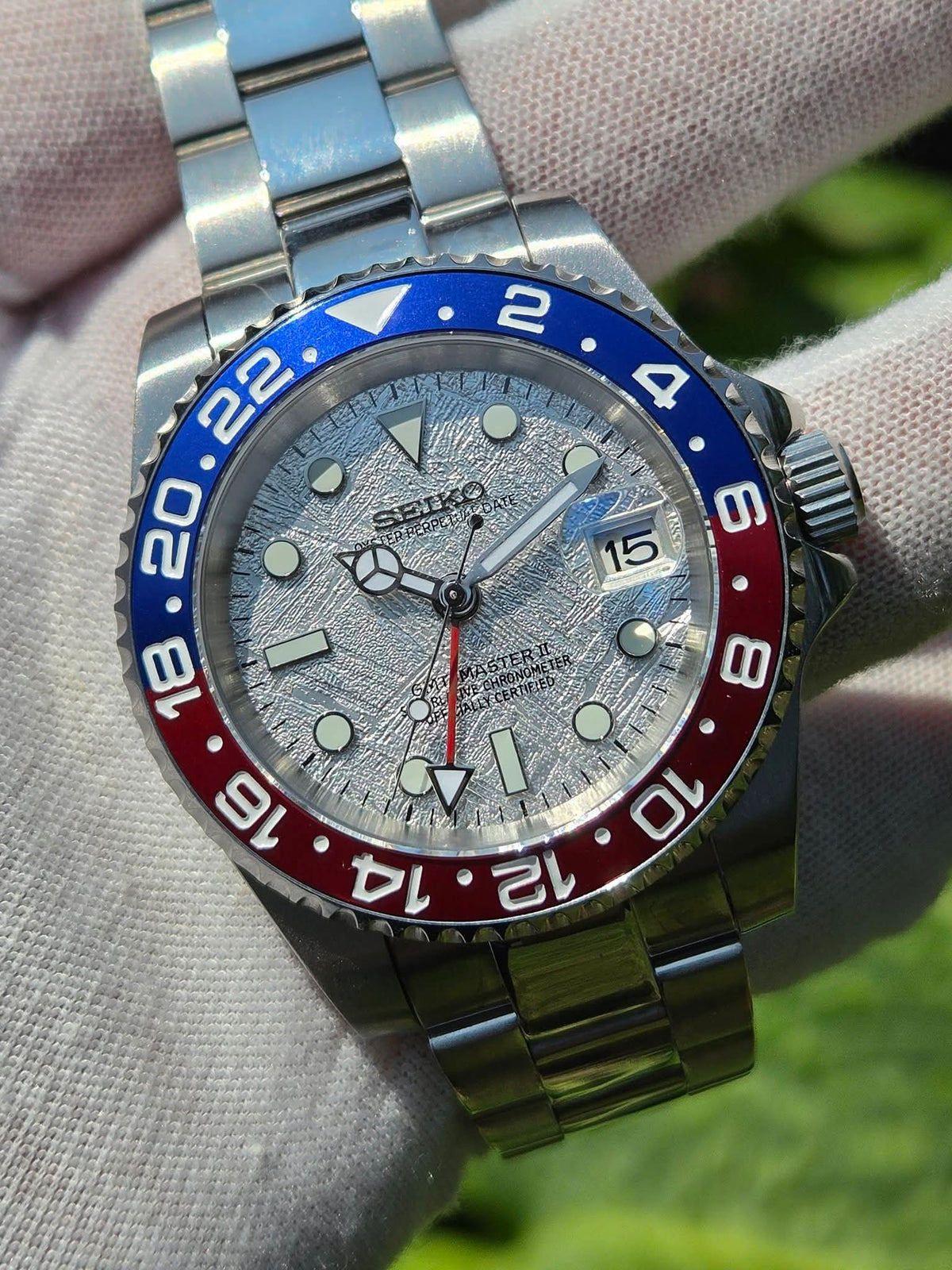 GMTSEIKO PEPSI METEORITE JUBILEE