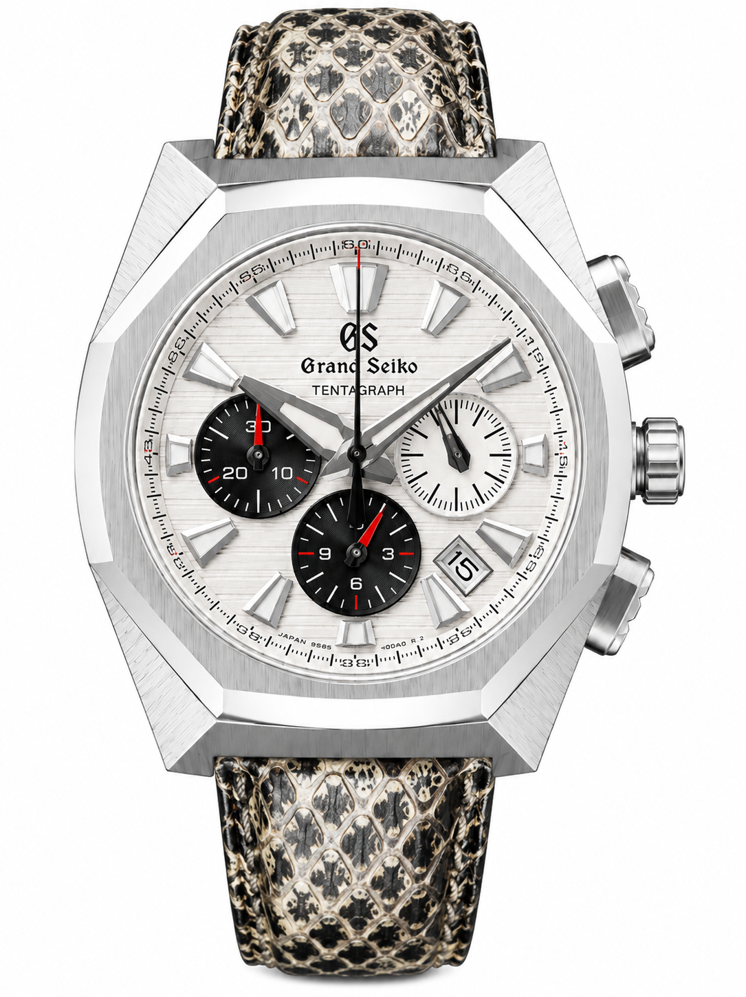 GRANDSEIKO SPORT CHRONOGRAPH WHITE PYTHON STRAP