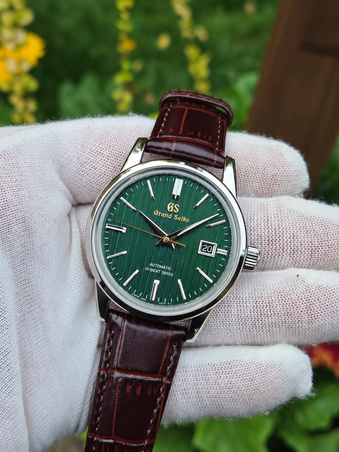 GRANDSEIKO GREEN HERITAGE HIGHER BEAT