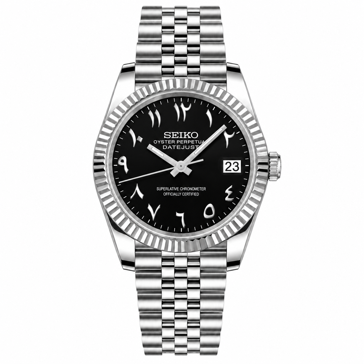 SEIKOJUST BLACK ARABIC