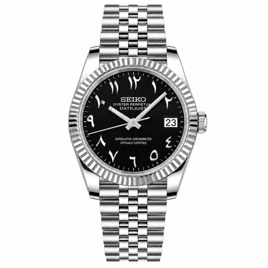 SEIKOJUST BLACK ARABIC