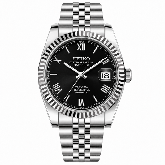 SEIKOJUST BLACK ROMAN
