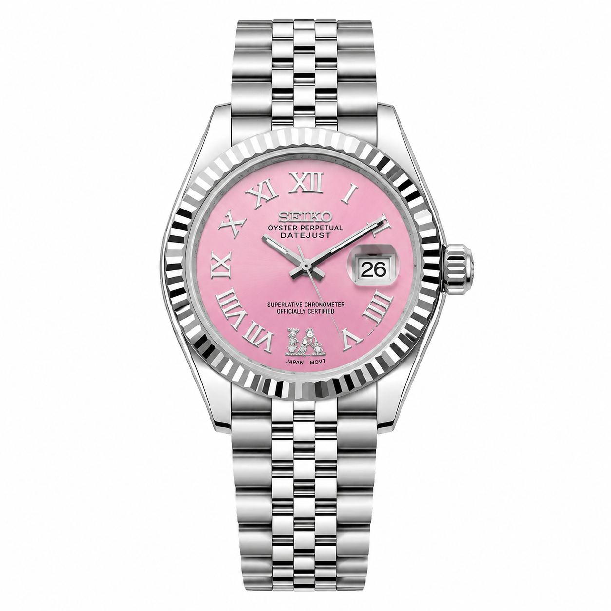 SEIKOJUST PINK ROMANE 31MM