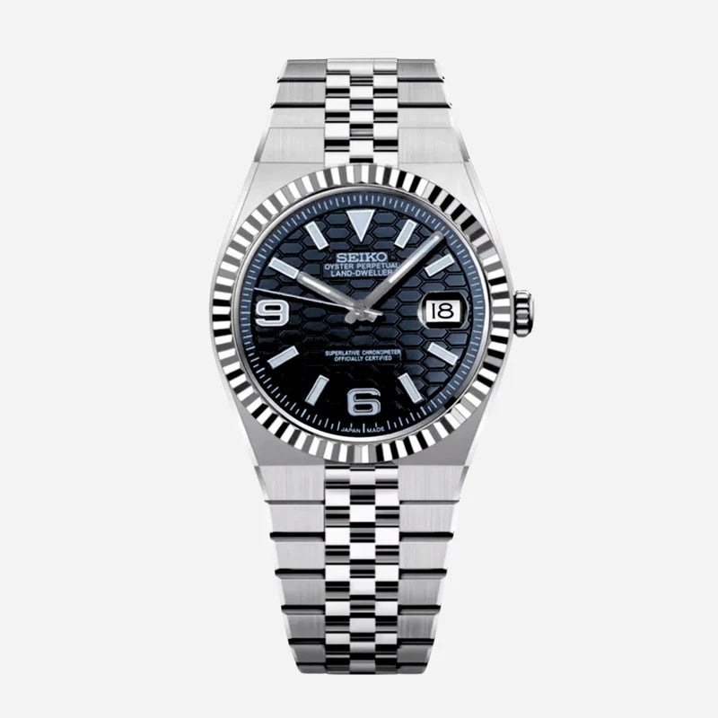 LANDSEIKO BLACK HONEYCOMB JUBILEE