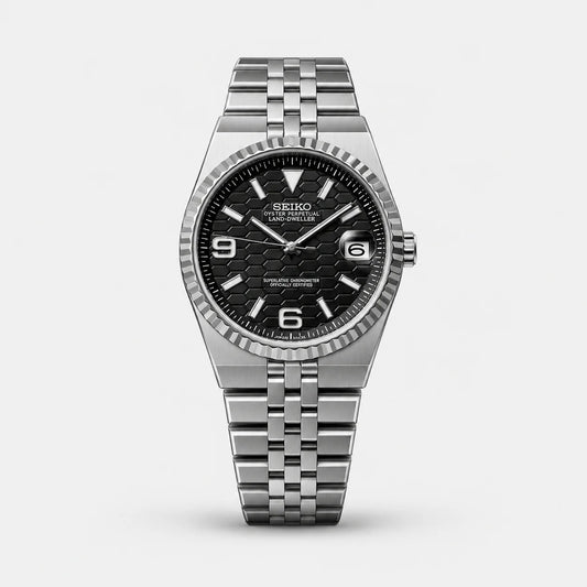 LANDSEIKO BLACK HONEYCOMB JUBILEE