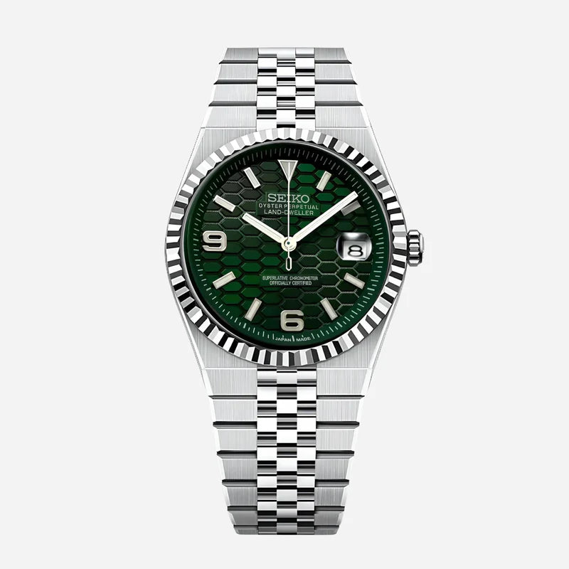 LANDSEIKO GREEN HONEYCOMB JUBILEE