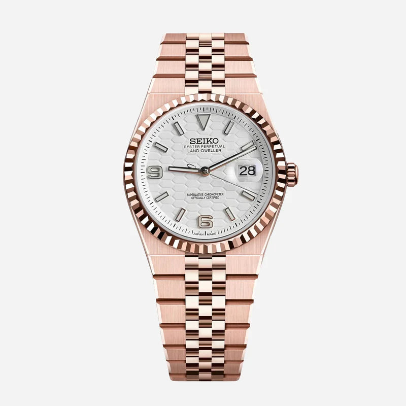 LANDSEIKO ROSE GOLD  HONEYCOMB JUBILEE