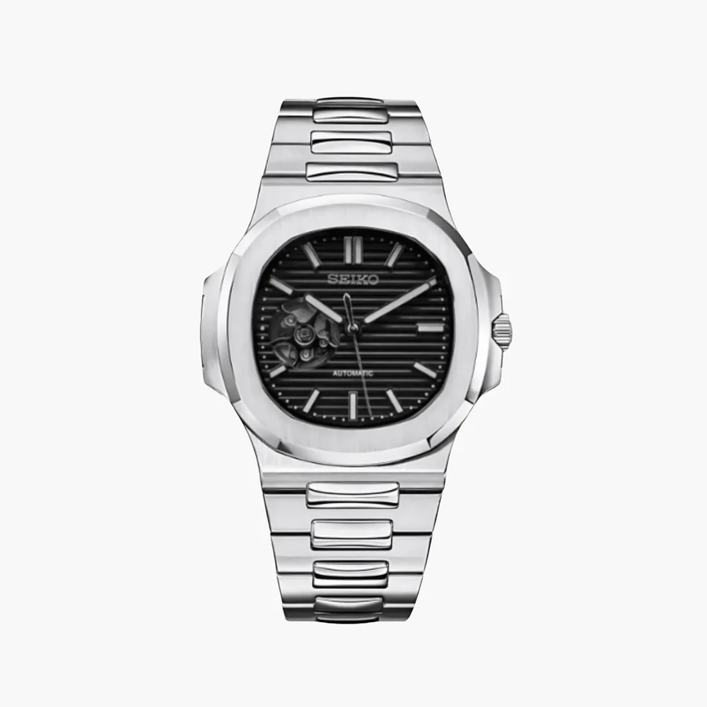 NAUTIKO BLACK OPEN HEART