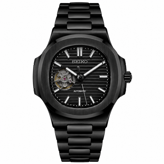 NAUTIKO ALL BLACK OPEN HEART