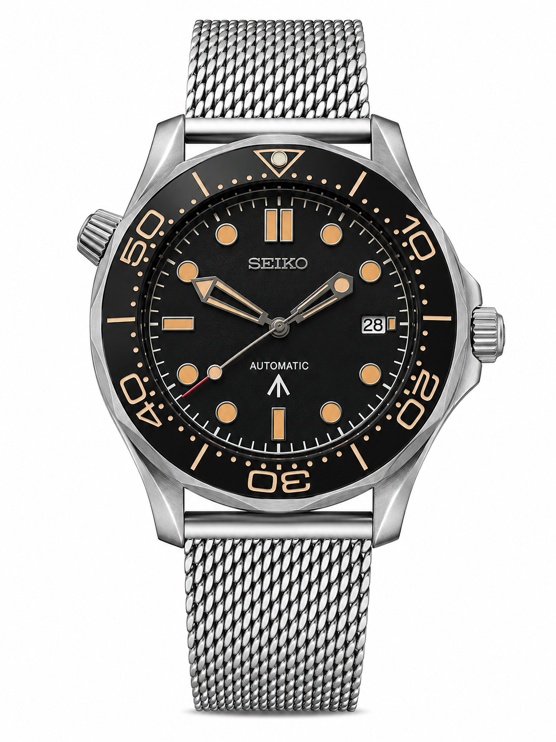 SEIKOMASTER JAMES BOND 007 NO TIME TO DIE - DATE
