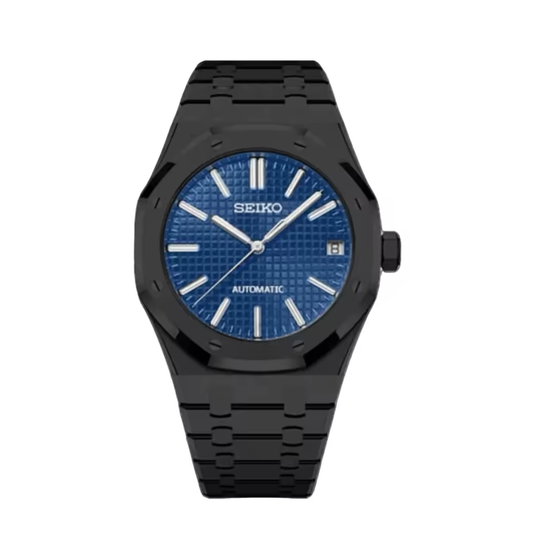 SEIKOAK BLACK CASE BLUE AUTOMATIC