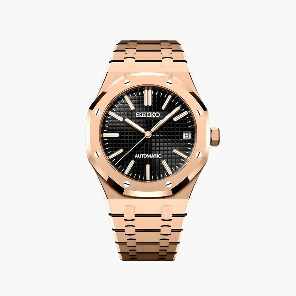 SEIKOAK ROSE GOLD BLACK