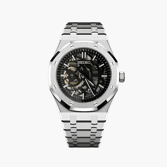 SEIKOAK SILVER SKELETON