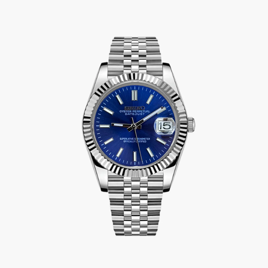 SEIKOJUST BLUE STICK DIAL