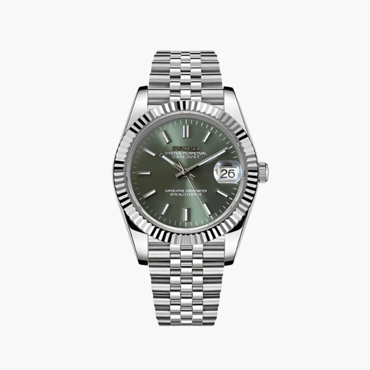 SEIKOJUST GREEN DIAL