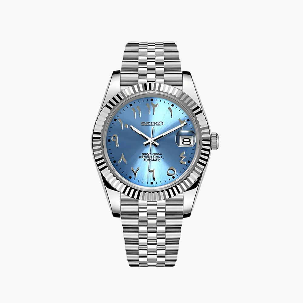 SEIKOJUST ICE BLUE ARABIC