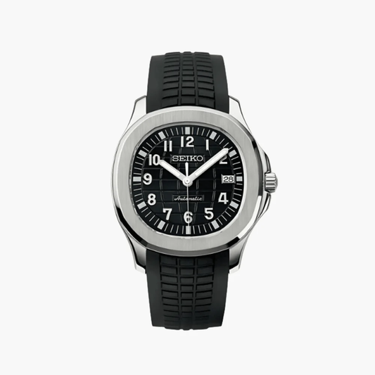SEIKONAUT BLACK COMFORTFLEX
