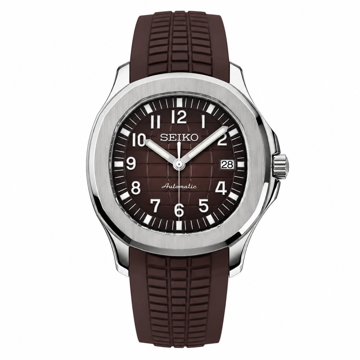 SEIKONAUT BROWN COMFORTFLEX AUTOMATIC