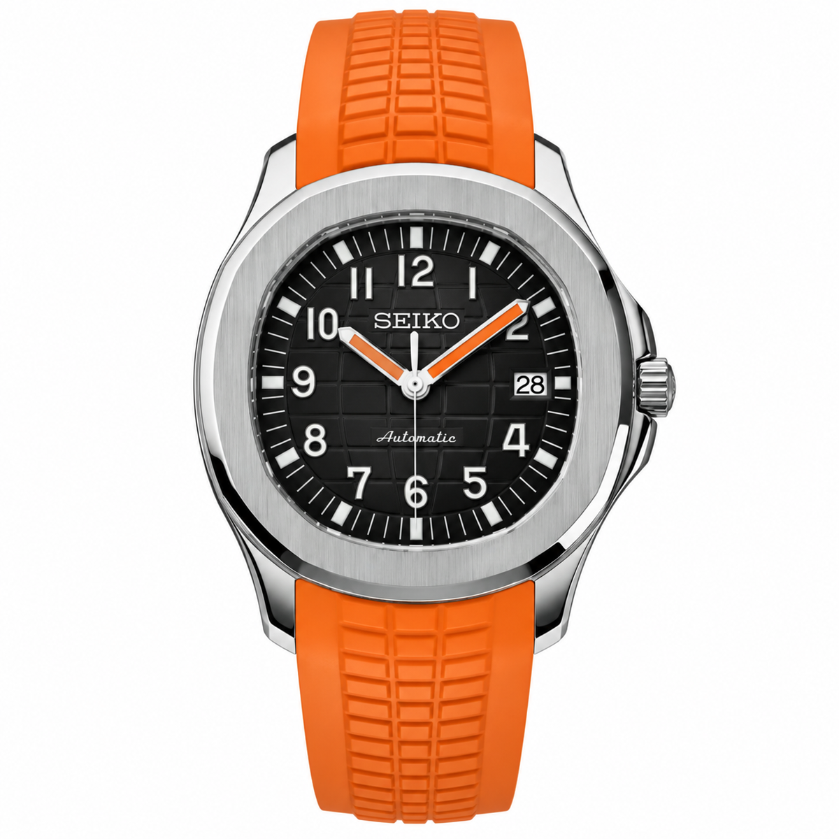 SEIKONAUT ORANGE COMFORTFLEX AUTOMATIC